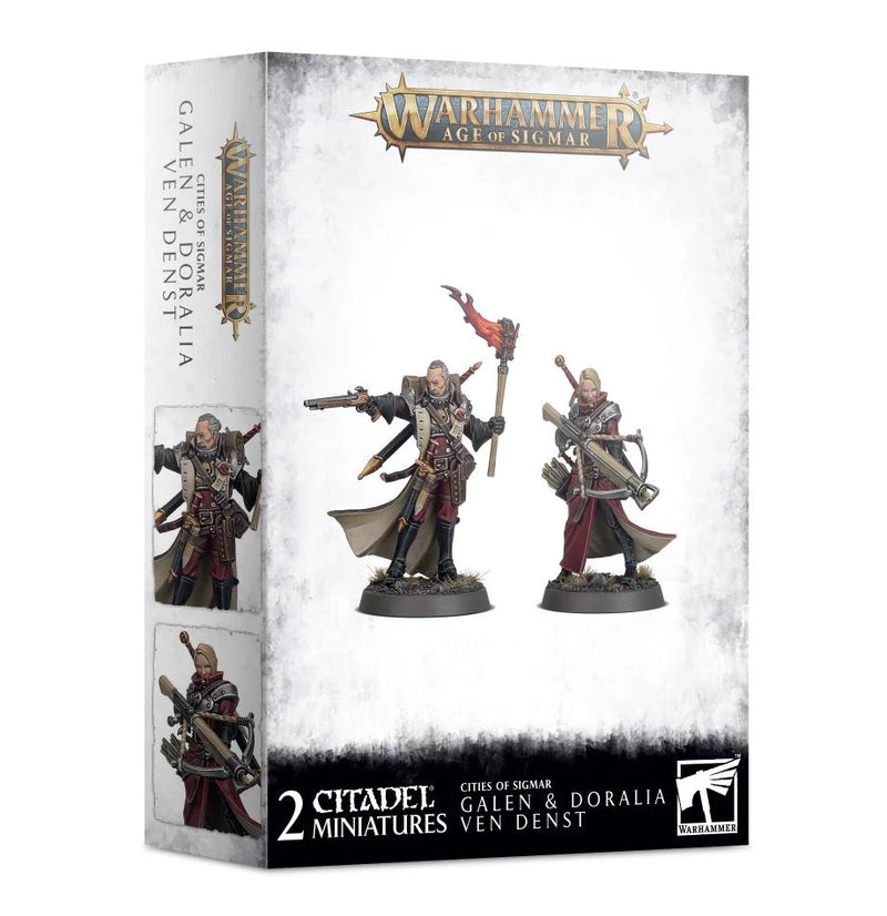 Cities of Sigmar - Galen and Doralia Ven Denst-Boxed Set-Ashdown Gaming