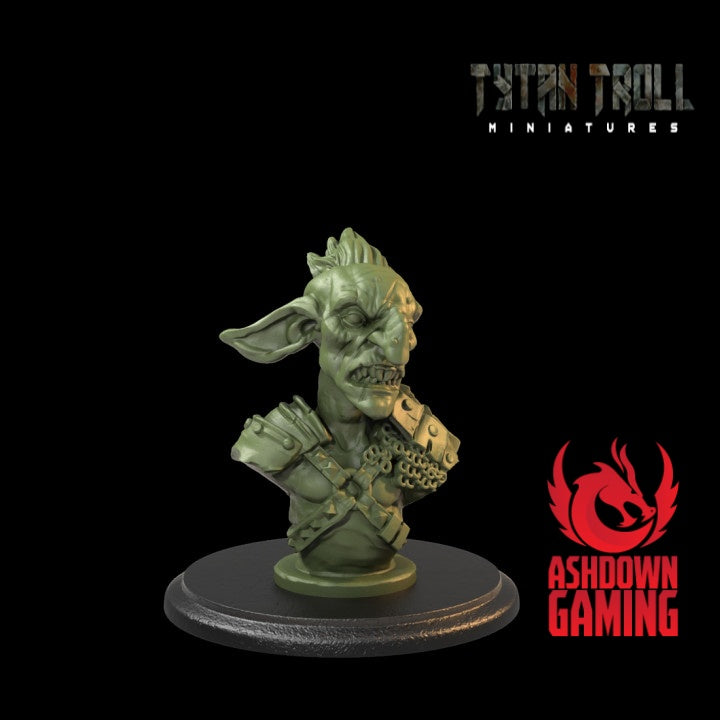 TytanTroll Miniatures: Goblin Marauder Bust-Bust-Ashdown Gaming