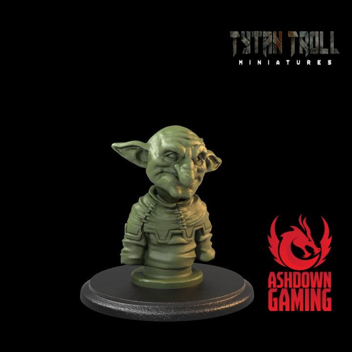 TytanTroll Miniatures: Goblin Peasant Bust-Bust-Ashdown Gaming