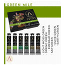 Scalecolor - Artist Range: Green Mile Paint Set-Art & Craft Paint-Ashdown Gaming