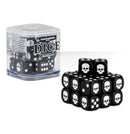 Dice Cube - Black-Dice-Ashdown Gaming
