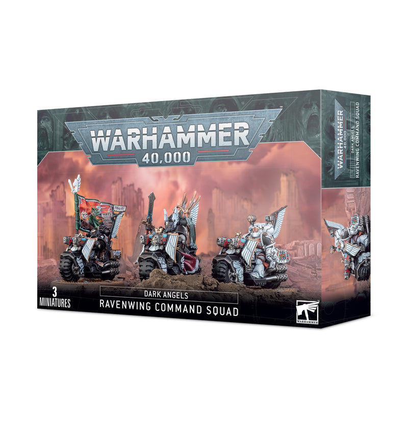Dark Angels - Ravenwing Command Squad-Ashdown Gaming