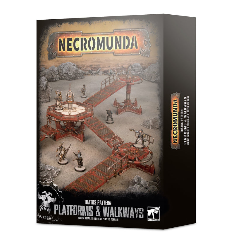 Necromunda - Thatos Pattern: Platforms and Walkways-Boxed Set-Ashdown Gaming