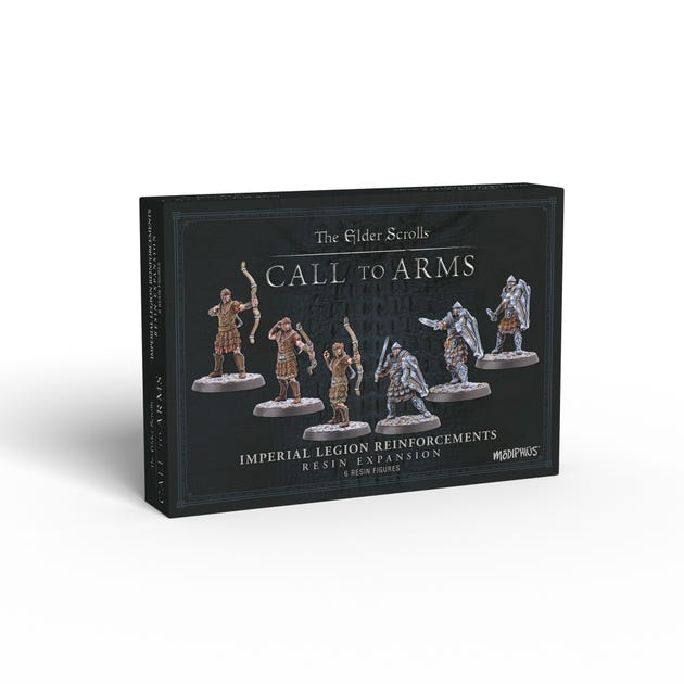 The Elder Scrolls: Call to Arms: Imperial Legion Reinforcements Expansion - Resin-Boxed Set-Ashdown Gaming