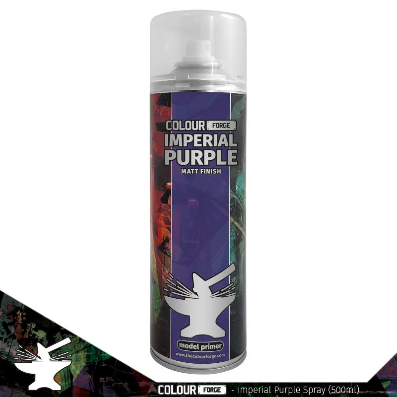 Colour Forge Spray - Imperial Purple-Paint-Ashdown Gaming