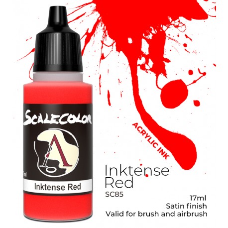 Scalecolor - Inktense Red-Art & Craft Paint-Ashdown Gaming