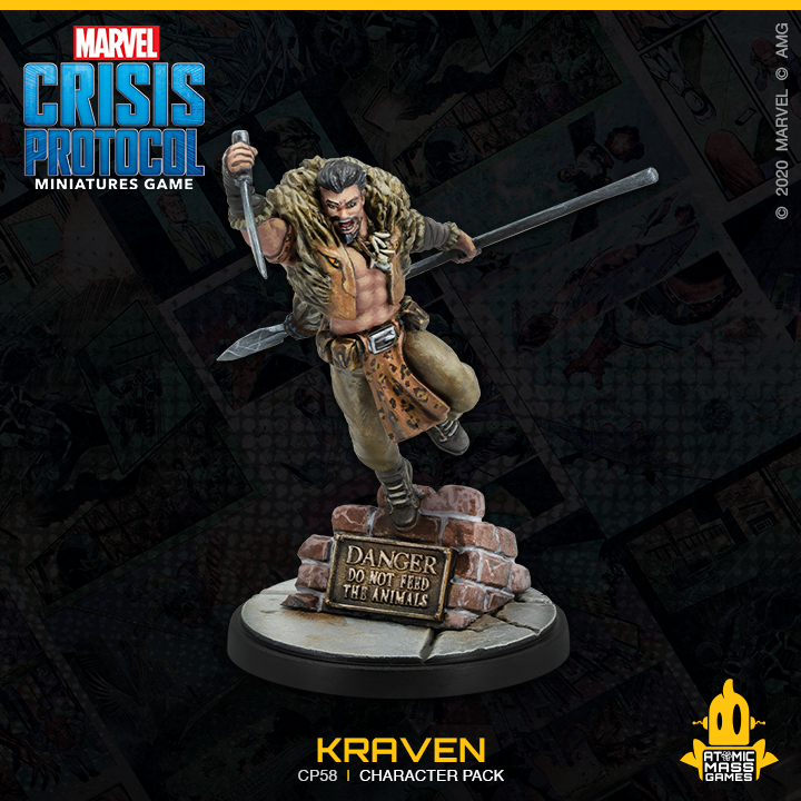 Marvel Crisis Protocol: Lizard and Kraven-Boxed Set-Ashdown Gaming