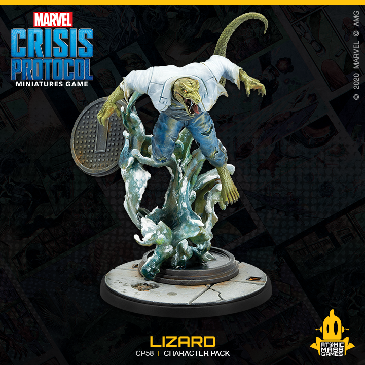 Marvel Crisis Protocol: Lizard and Kraven-Boxed Set-Ashdown Gaming