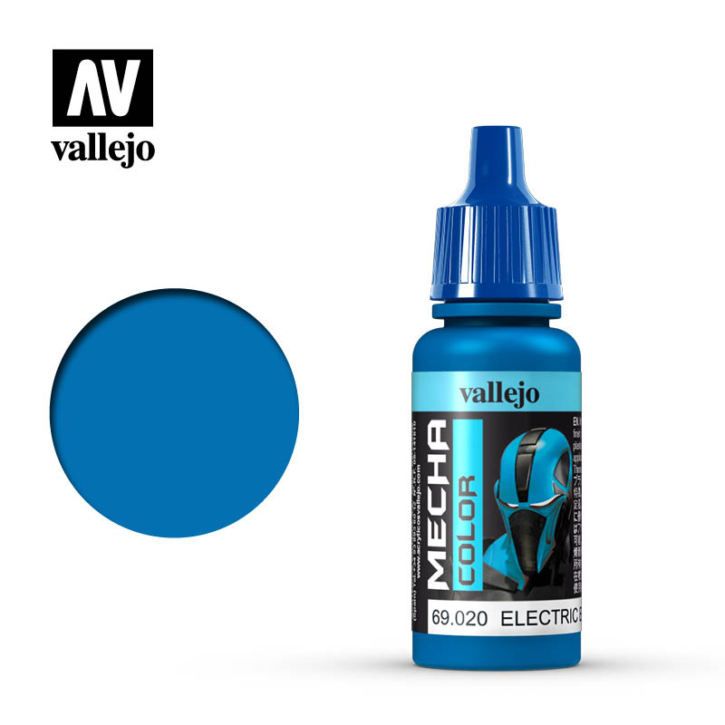 Vallejo Mecha Color: Electric Blue-Paint-Ashdown Gaming