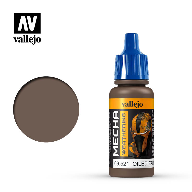 Vallejo Mecha Color: Oiled Earth Wash-Paint-Ashdown Gaming