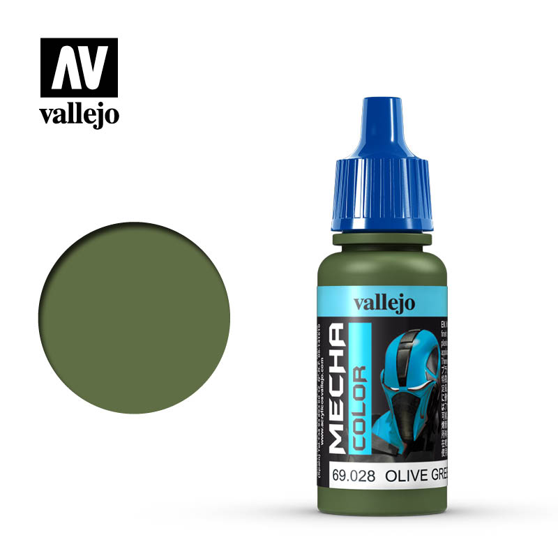 Vallejo Mecha Color: Olive Green-Paint-Ashdown Gaming