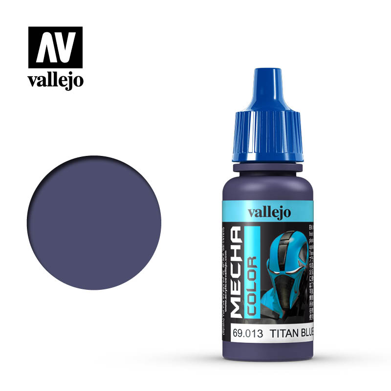 Vallejo Mecha Color: Titan Blue-Paint-Ashdown Gaming