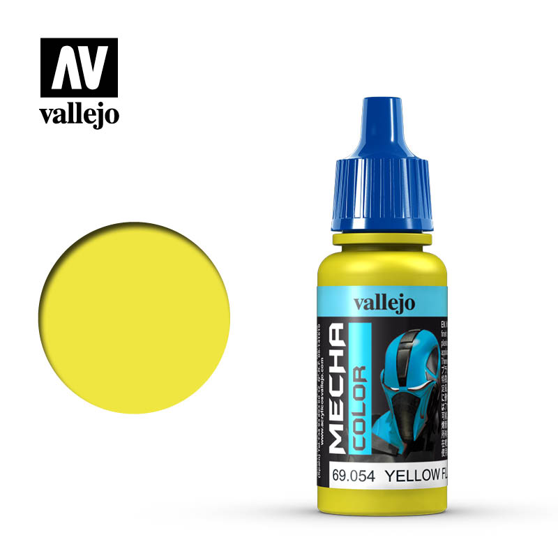 Vallejo Mecha Color: Yellow Fluorescent-Paint-Ashdown Gaming
