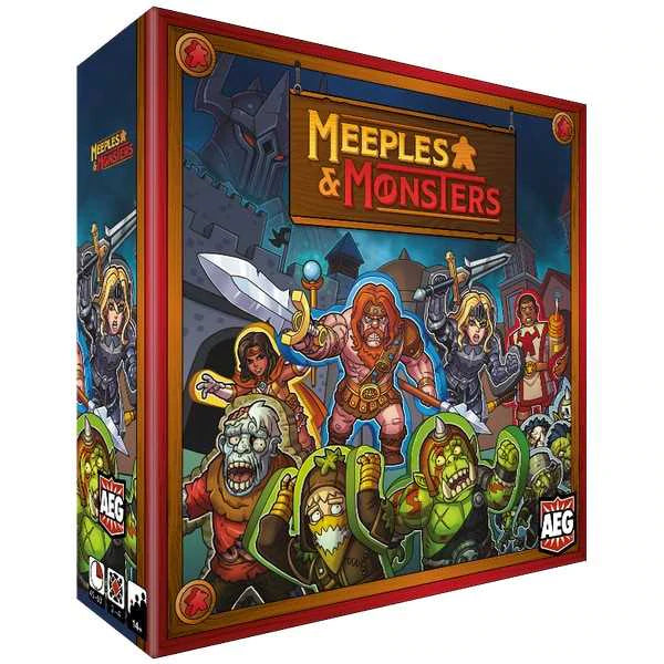Meeples and Monsters-Board Game-Ashdown Gaming