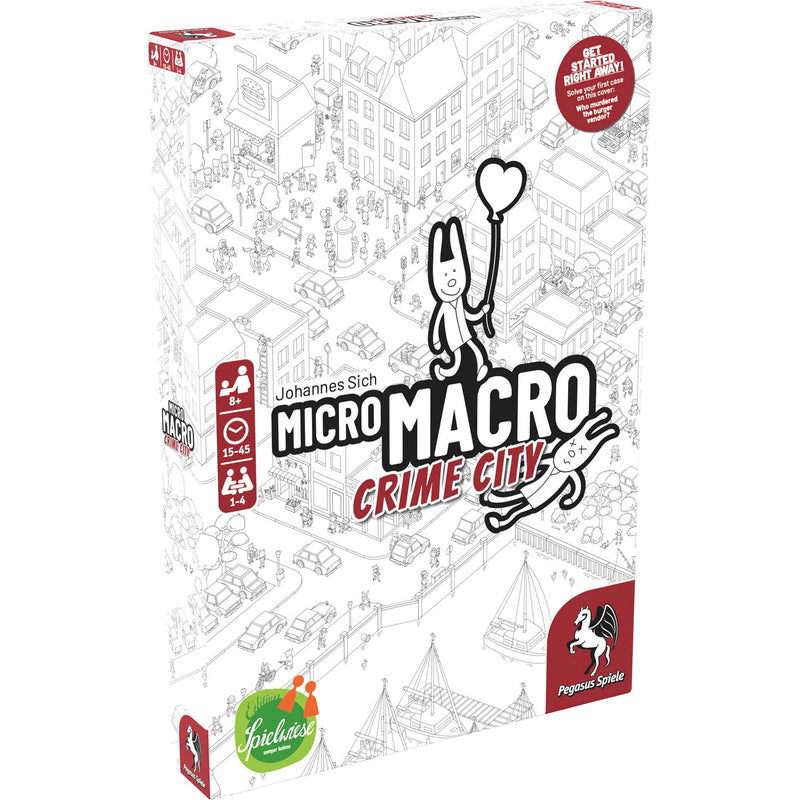 MicroMacro: Crime City-Board Game-Ashdown Gaming