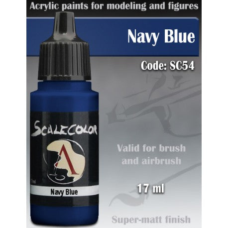 Scalecolor - Navy Blue-Art & Craft Paint-Ashdown Gaming