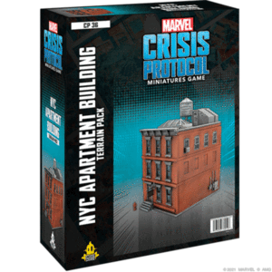 Marvel Crisis Protocol: NYC Apartment Building Terrain Pack-Ashdown Gaming