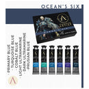 Scalecolor - Artist Range: Ocean's Six Paint Set-Art & Craft Paint-Ashdown Gaming