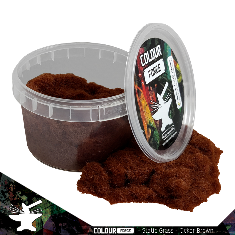 Colour Forge: Static Grass - Ocker Brown 275ml-Grass-Ashdown Gaming