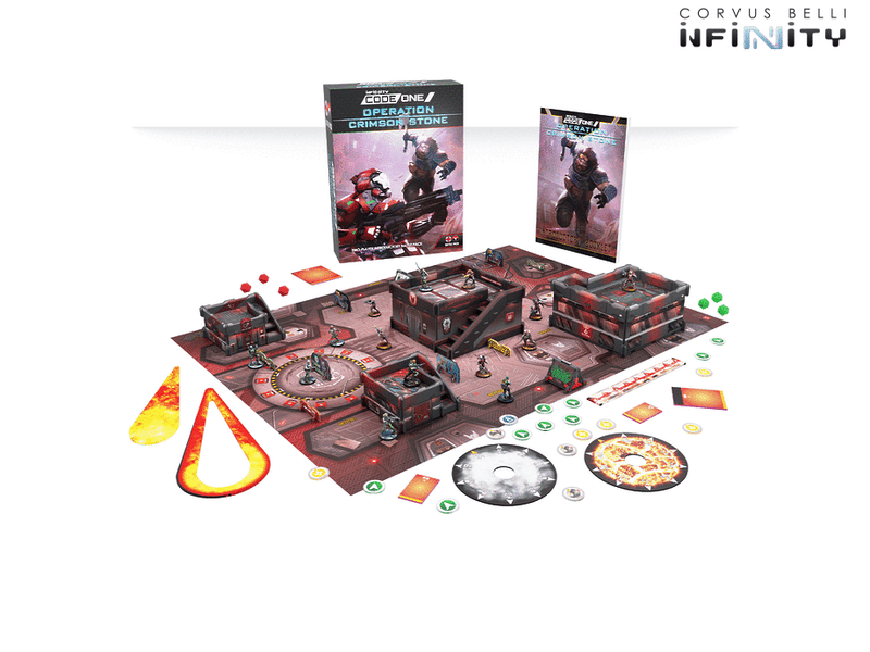 Infinity CodeOne: Operation Crimson Stone-Boxed Set-Ashdown Gaming