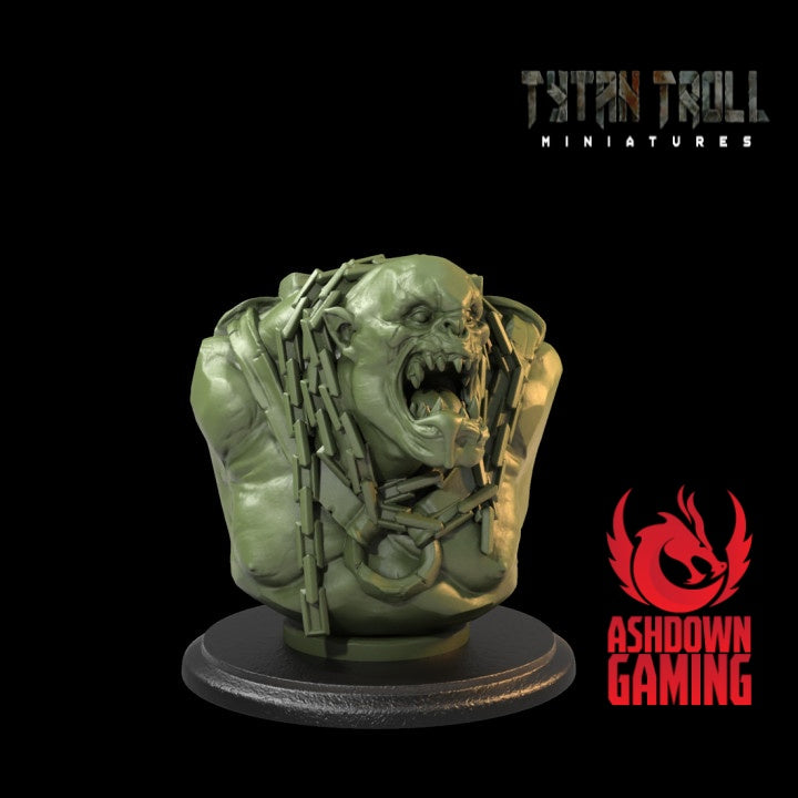 TytanTroll Miniatures: Ogre Bust-Bust-Ashdown Gaming