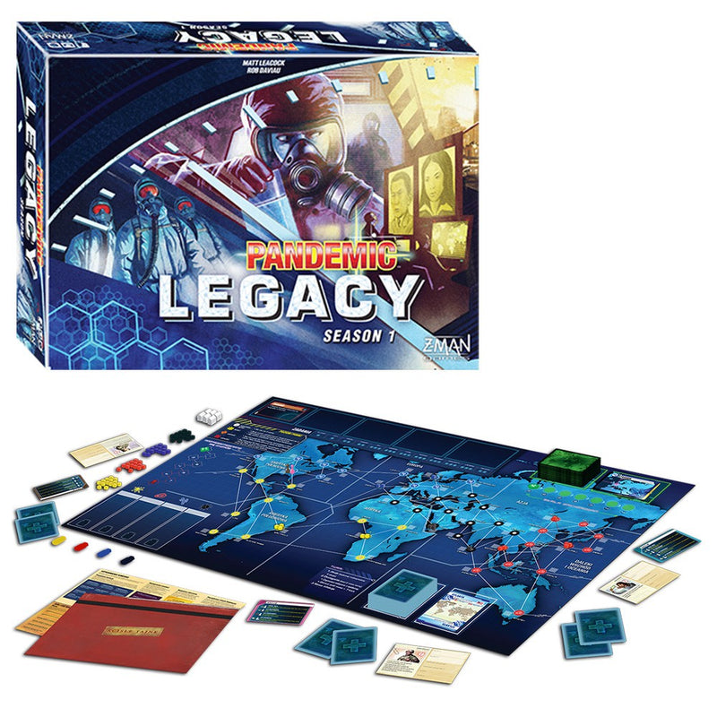 Pandemic Legacy Season 1 - Blue-Board Game-Ashdown Gaming