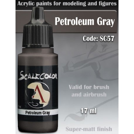 Scalecolor - Petroleum Grey-Art & Craft Paint-Ashdown Gaming
