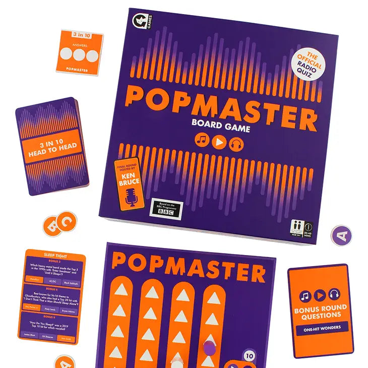Popmaster the Boardgame-Ashdown Gaming