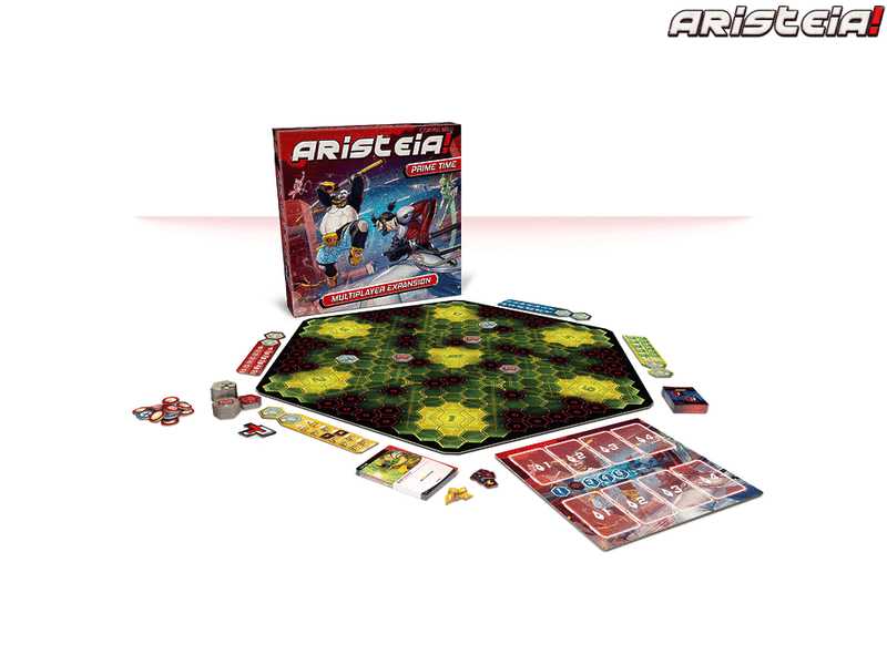 Aristeia! Prime Time Multiplayer Expansion Pack-Board Games-Ashdown Gaming