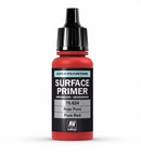 Vallejo Polyurethane Primer: Pure Red 17ml-Primer-Ashdown Gaming