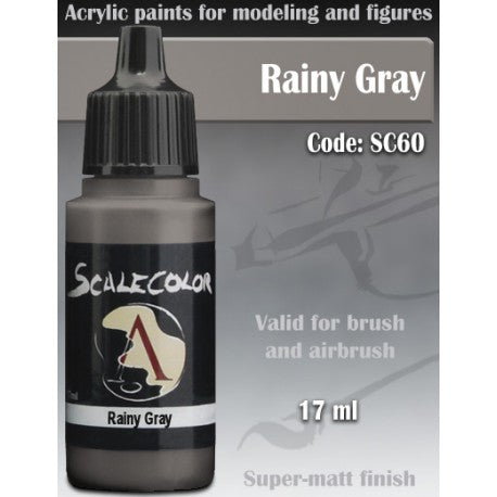 Scalecolor - Rainy Grey-Art & Craft Paint-Ashdown Gaming