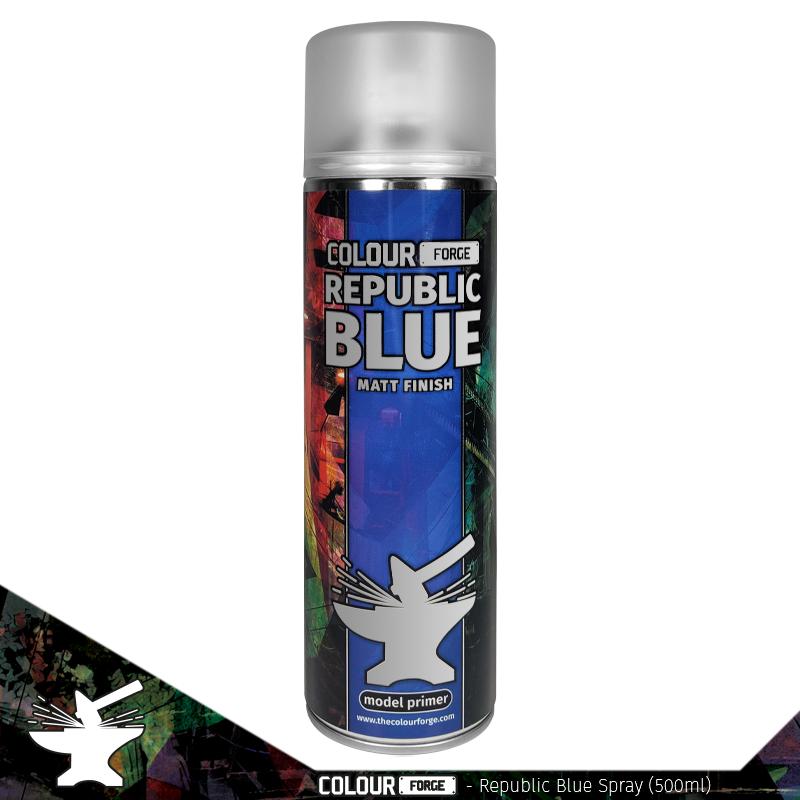 Colour Forge Spray - Republic Blue-Paint-Ashdown Gaming