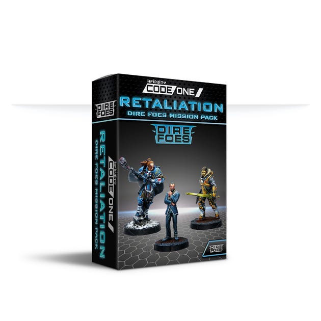 Infinity CodeOne: Dire Foes Mission Pack Alpha: Retaliation-Boxed Set-Ashdown Gaming
