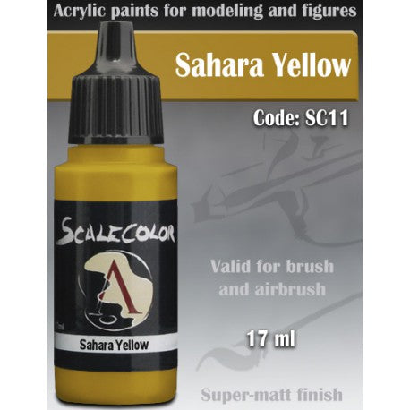 Scalecolor - Sahara Yellow-Art & Craft Paint-Ashdown Gaming