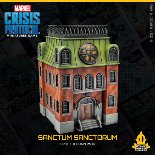 Marvel Crisis Protocol: Sanctum Sanctorum Terrain Pack-Ashdown Gaming