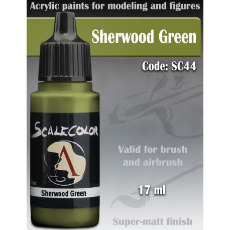 Scalecolor - Sherwood Green-Art & Craft Paint-Ashdown Gaming