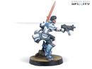 Infinity CodeOne: Shona Carano, Aristeia! Swordmaster (Submachine Gun)-Boxed Set-Ashdown Gaming
