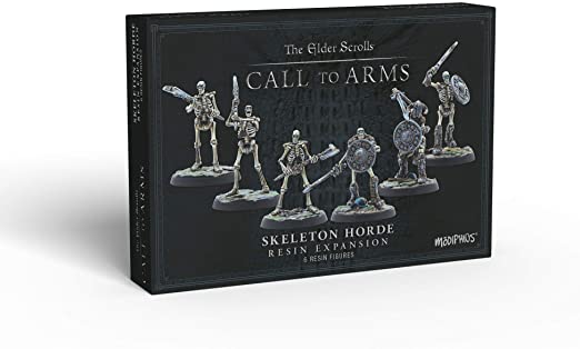 The Elder Scrolls: Call to Arms: Skeleton Horde Expansion - Resin-Boxed Set-Ashdown Gaming