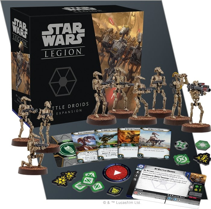 Star Wars Legion: B1 Battle Droids Unit Expansion-Unit-Ashdown Gaming