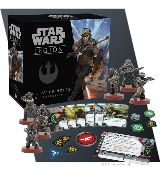 Star Wars Legion: Rebel Pathfinders Unit Expansion-Unit-Ashdown Gaming