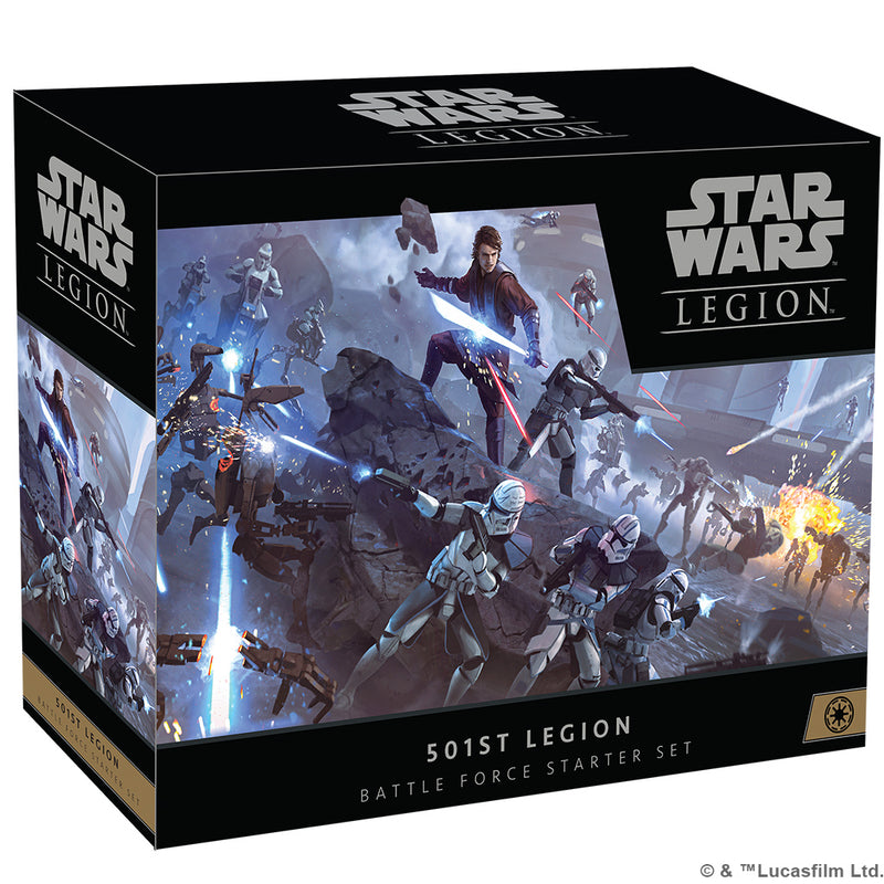 Star Wars Legion: The 501st Legion - Republic Battle Force-Boxed Set-Ashdown Gaming