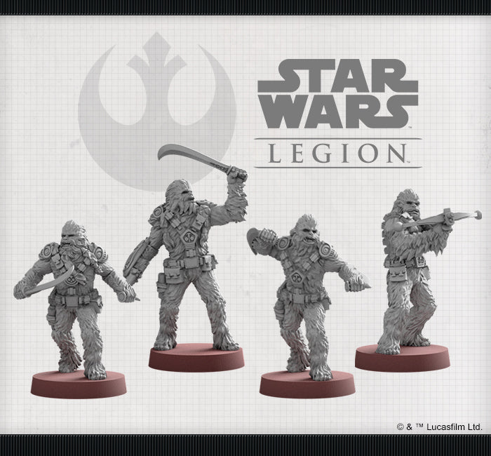 Star Wars Legion: Wookiee Warriors Unit Expansion (2018)-Unit-Ashdown Gaming