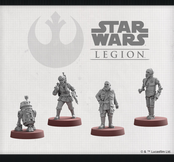 Star Wars Legion: Rebel Specialists Personnel Unit Expansion-Unit-Ashdown Gaming