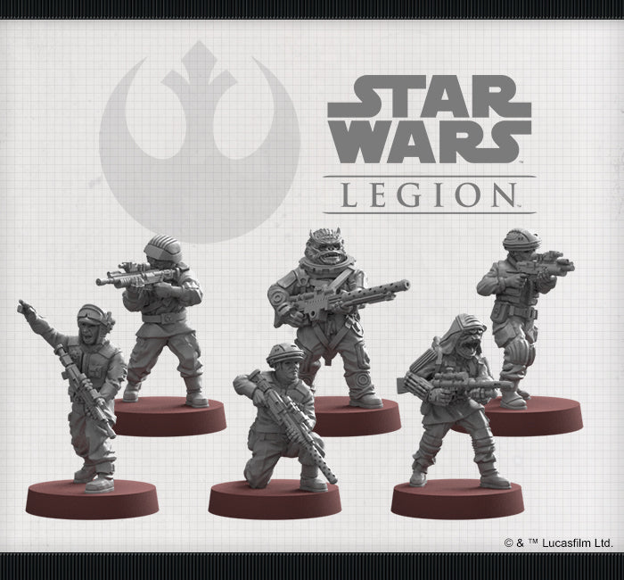 Star Wars Legion: Rebel Pathfinders Unit Expansion-Unit-Ashdown Gaming