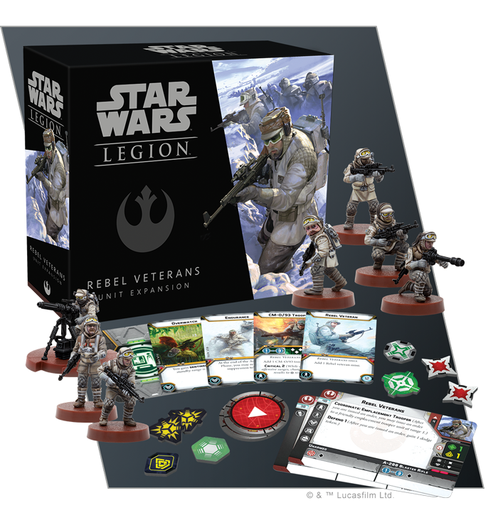 Star Wars Legion: Rebel Veterans Unit Expansion-Unit-Ashdown Gaming