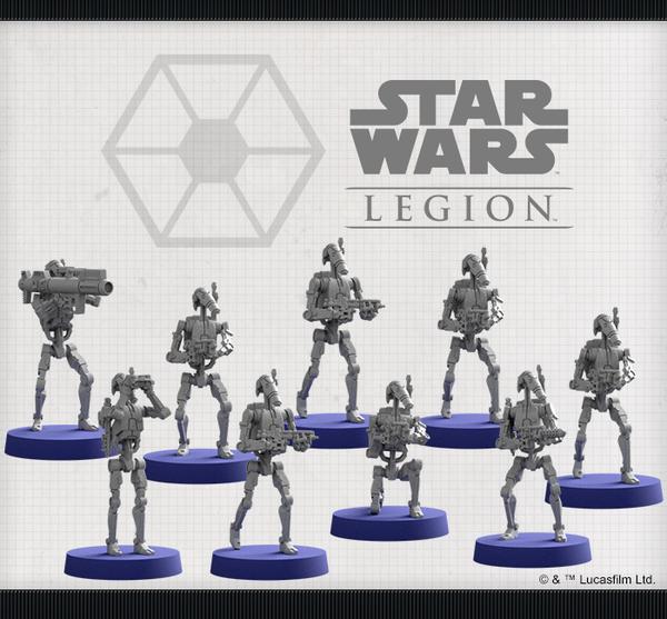 Star Wars Legion: B1 Battle Droids Unit Expansion-Unit-Ashdown Gaming