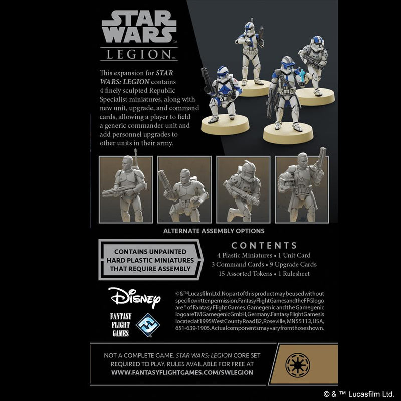 Star Wars Legion: Republic Specialists Personnel Expansion-Unit-Ashdown Gaming