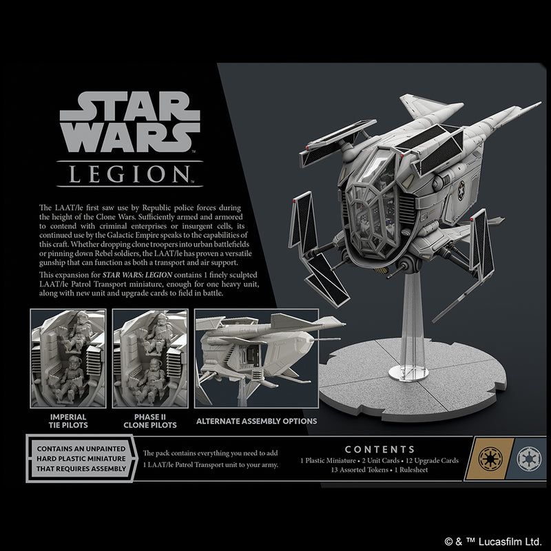 Star Wars Legion: LAAT/IE Patrol Transport Unit Expansion-Unit-Ashdown Gaming