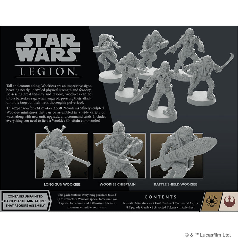 Star Wars Legion: Wookiee Warriors Unit Expansion (2021)-Boxed Set-Ashdown Gaming