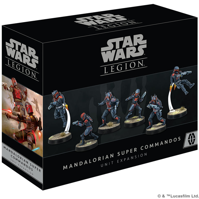 Star Wars Legion: Madalorian Super Commandos Unit Expansion-Boxed Set-Ashdown Gaming